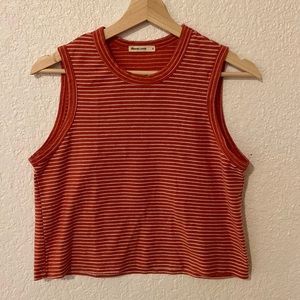 Marine Layer Lydia Striped Tank - Size Small - Baked Apple - never worn